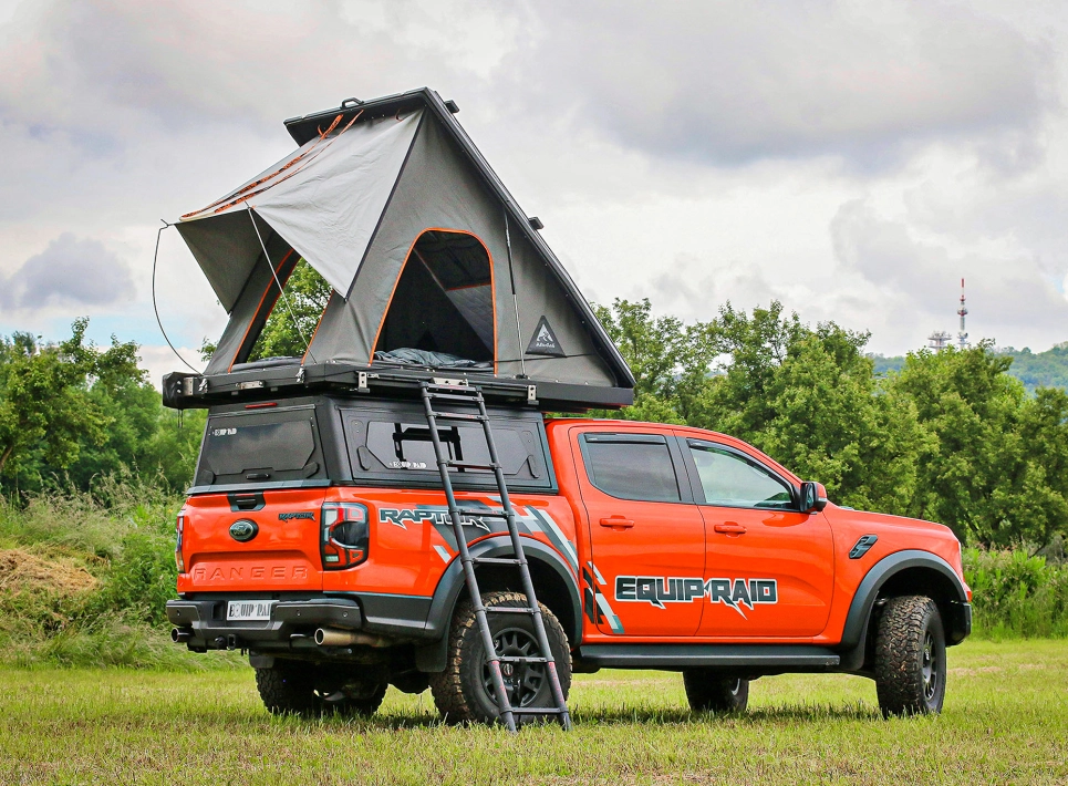 Tente de toit Alu-Cab Gen 3R vendue par Equip'Raid préparation tout terrain Alsace