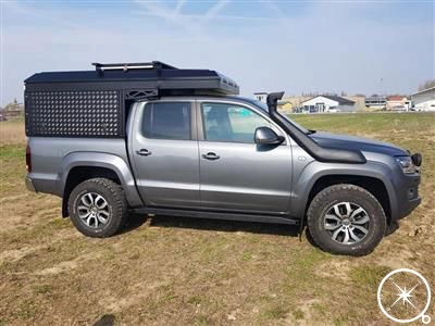canopy Camper monté sur un véhicule par Equip'raid