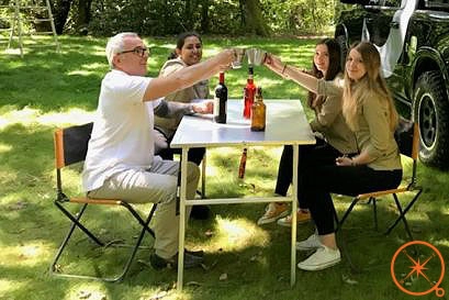 Table de camping Alu-Cab