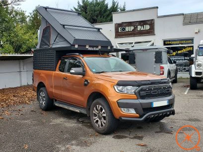 canopy Camper monté sur un véhicule par Equip'raid