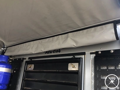 Gouttière pour auvent Alu-cab