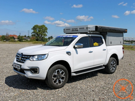 canopy Camper monté sur un véhicule par Equip'raid