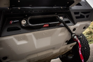 Treuil Warn installé sur 4x4