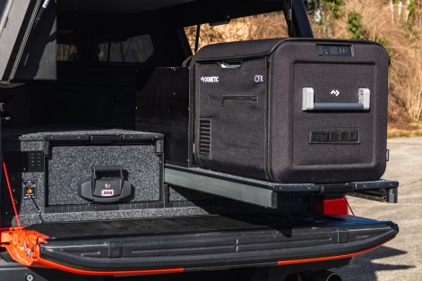 Le CFX3-55 propose un gros volume de stockage pour vos aliments et boissons.