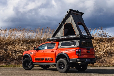 tente de toit sur hardtop alu-cab