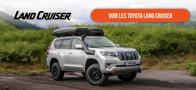 Préparation 4x4 de toyota land cruiser et FJ Cruiser par Equip'Raid