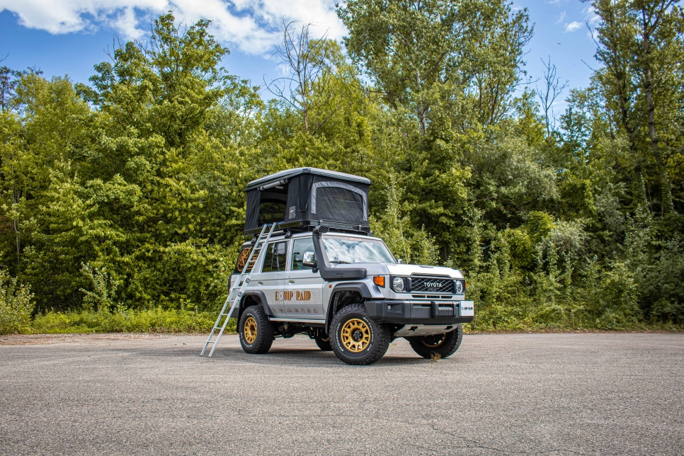 préparation 4x4 bivouac raid land cruiser 76 equip'Raid Mulhouse