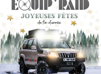 EQUIP'RAID est FERMÉ du 24/12/2024 au 01/01/2025 INCLUS !