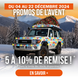 JUSQU'AU 22 DÉCEMBRE PROFITEZ DES PROMOS DE L'AVENT CHEZ EQUIP'RAID