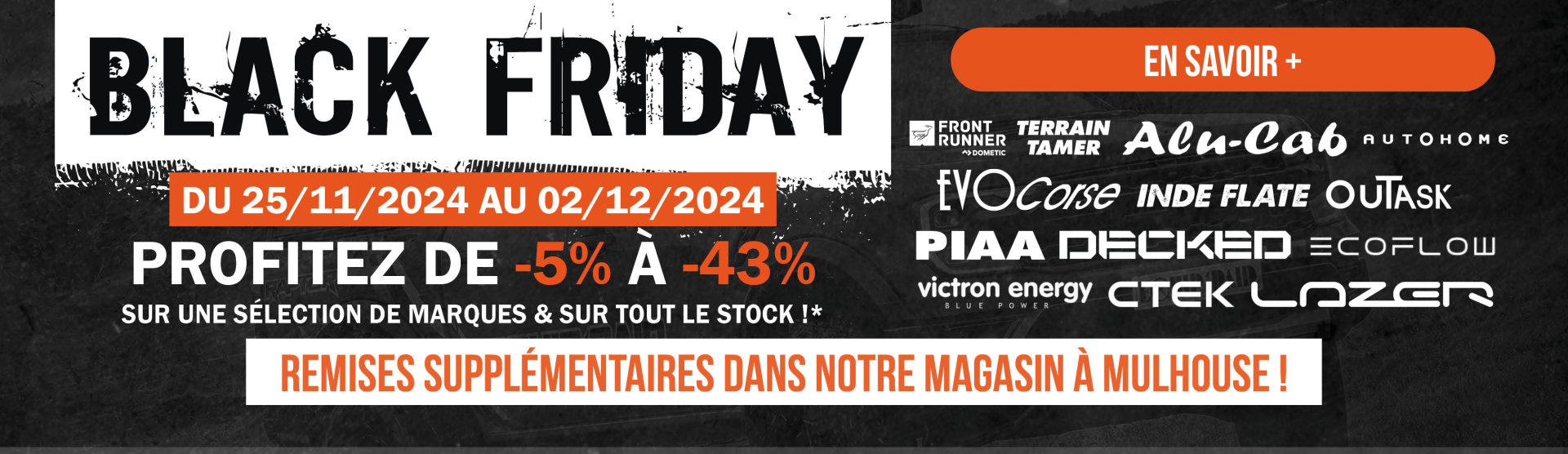 C'est le black friday chez Equip'Raid !