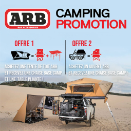 Camping Promotion ARB mars avril 2025