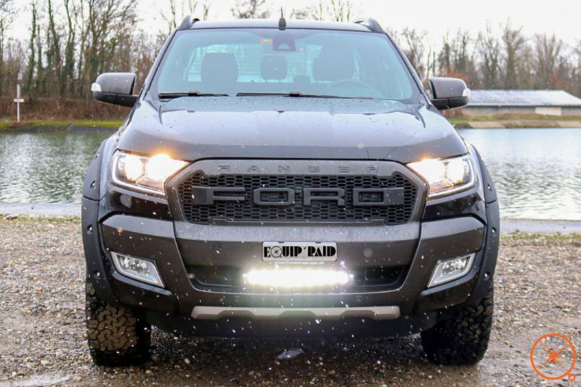 grille de calandre noire pour Ford Ranger préparation 4x4 tout-terrain offraod