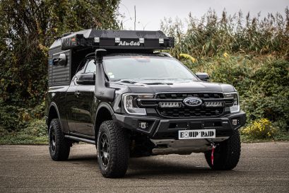 Canopy Camper Alu-Cab installé sur Ford Raptor