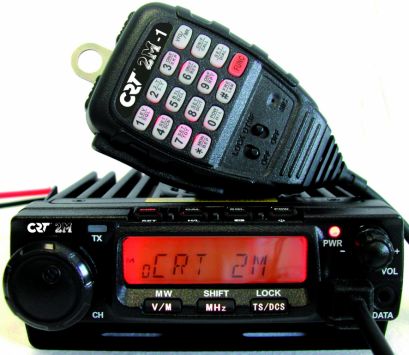 VHF MOBILE RADIO CRT 2M HAM + ANTENNE