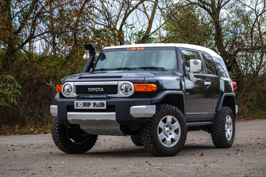 Toyota FJ Cruiser équipé par Equp'Raid