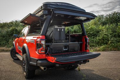 Tiroir Decked monté sur Ford Ranger Raptor