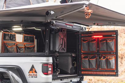 préparation 4x4 Jeep Gladiator Rubicon équipement 4x4 Equip'raid Canopy camper Alu-Cab