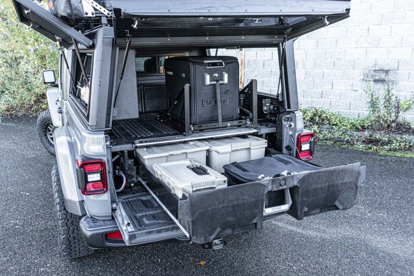 Titoir Decked monté sur Jeep Gladiator