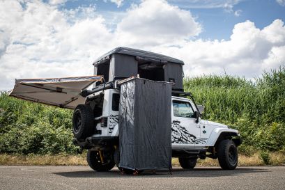 Jeep Wrangler JK avec tente d etoit Autohome