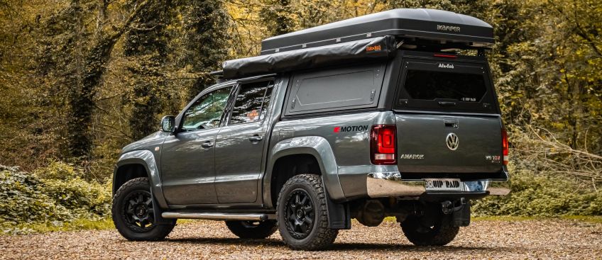 vw amarok avec hardtop alucab contour 