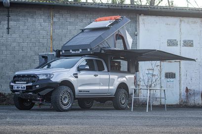 canopy camper Alu-Cab préparation 4x4 Ford ranger PXIII Equip'raid