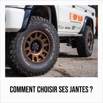 Nos experts chez equip'Raid vous conseillent pour choisir vos jantes