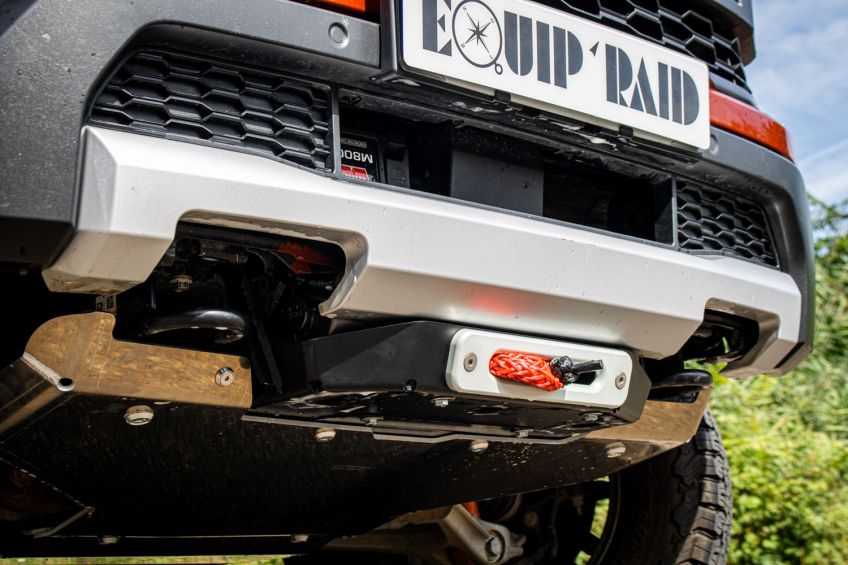 Ford raptor Gen2 préparé par Equip'Raid platine et treuil warn + blindage adapté Technik Off Road