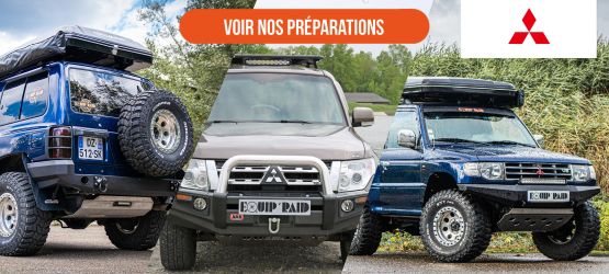 Préparation Mitsubishi Pajero