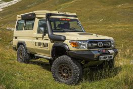 Toyota Land cruiser GRJ78 préparé par equip'raid