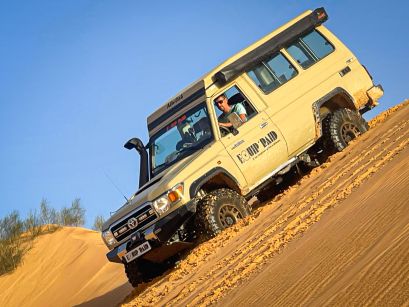 Toyota Land Cruiser VDJ 78 préparé par Equip'Raid