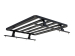 PICKUP ROLL TOP WITH NO OEM TRACK SLIMLINE II LOAD BED RACK KIT / 1425(W) X 1156(L) - BY FRONT RUNNER