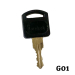 Alu-Cab Canopy key G01