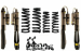 KIT DE SUSPENSION OME BP51 REHAUSSE +40/50MM TARAGE +200KG POUR TOYOTA LAND CRUISER 80 ET 105