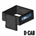 BASE MODULABLE AVEC FENETRES DU ALU-CAB MODCAP POUR PICK UP DOUBLE CABINE