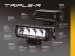 KIT ECLAIRAGE LED LAZER LONGUE PORTEE TRIPLE-R4 Gen2 ELITE AVEC INTEGRATION A LA CALANDRE POUR ISUZU D-MAX 2023+