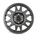 JANTE ALUMINIUM RENFORCE RAID EVO CORSE DAKAR ZERO 8.5x18" ET 0 ANTHRACITE POUR DODGE RAM 2016+