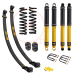 KIT DE SUSPENSION RENFORCE REHAUSSE +50MM OME NITRO+ AVEC LAMES PARABOLIQUES +400KG ET COUSSIN PNEUMATIQUE POUR TOYOTA HZJ/GRJ/VDJ/GR79