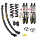 KIT DE SUSPENSION RENFORCE REHAUSSE +50MM OME BP51 AVEC LAMES PARABOLIQUES +400KG ET COUSSIN PNEUMATIQUE POUR TOYOTA HZJ/GRJ/VDJ/GR79