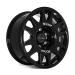 JANTE ALUMINIUM RENFORCE RAID EVO CORSE DAKAR ZERO 8x17" ET 0 NOIR BRILLANT POUR TOYOTA HILUX VIGO/REVO ET J120/150