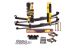 KIT DE SUSPENSION COMBINÉ ASSEMBLÉ TERRAIN TAMER AVEC LAMES PARABOLIQUES +0-400KG REHAUSSE +40/50MM POUR FORD RANGER PX IV / VOLKSWAGEN AMAROK A PARTIR DE 2023