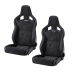 PAIRE DE SIEGES RECARO CROSS SPORTSTER CS ARTISTA NARDO NOIR