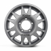 JANTE ALUMINIUM RENFORCE RAID EVO CORSE DAKAR ZERO 8x17" ET 40 GRIS SILVER