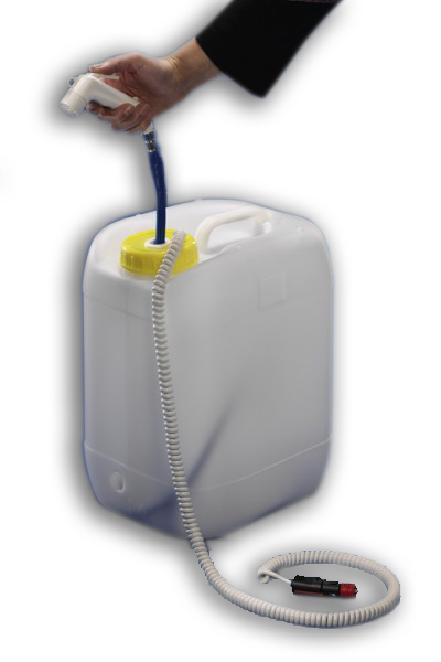 Kit de mise en eau 12V sur allume-cigare pour jerrican d'eau DIN