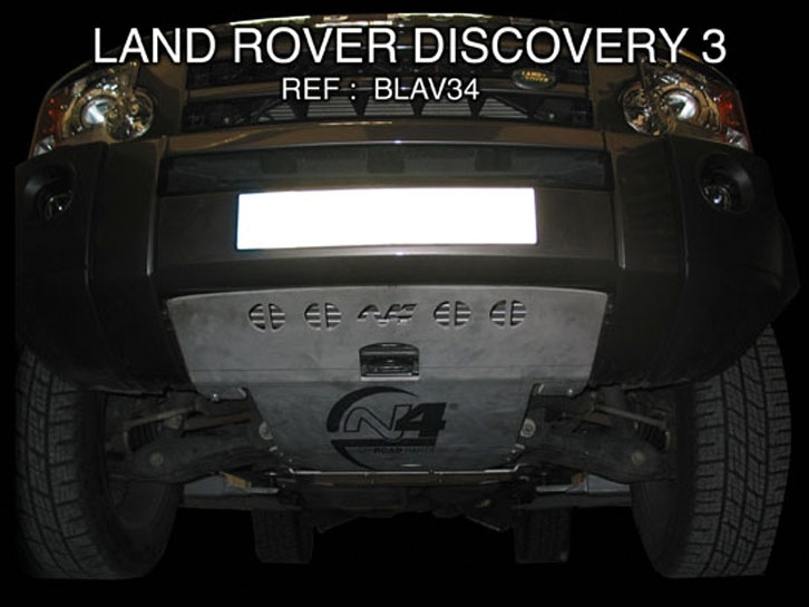BLINDAGE AVANT N4 8MM POUR LAND ROVER DISCOVERY 3