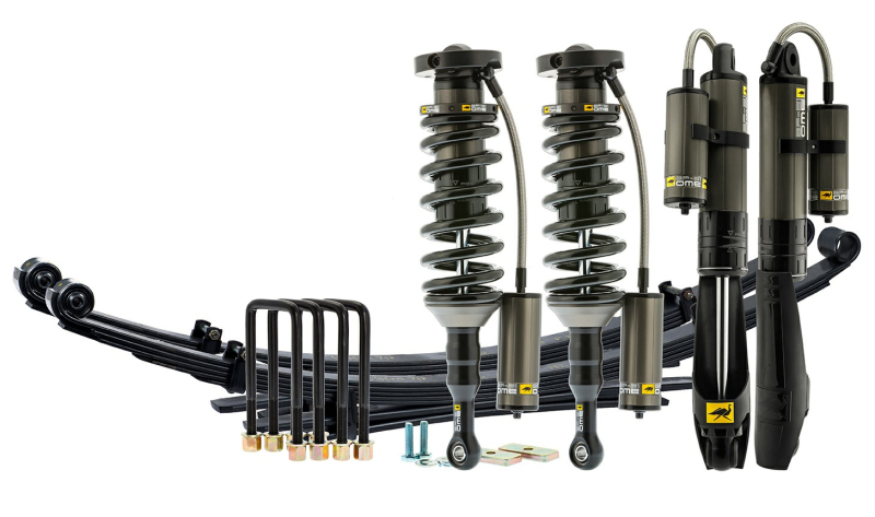 KIT DE SUSPENSION OME BP51 REHAUSSE +40/50MM TARAGE MEDIUM POUR TOYOTA LANDCRUISER 76