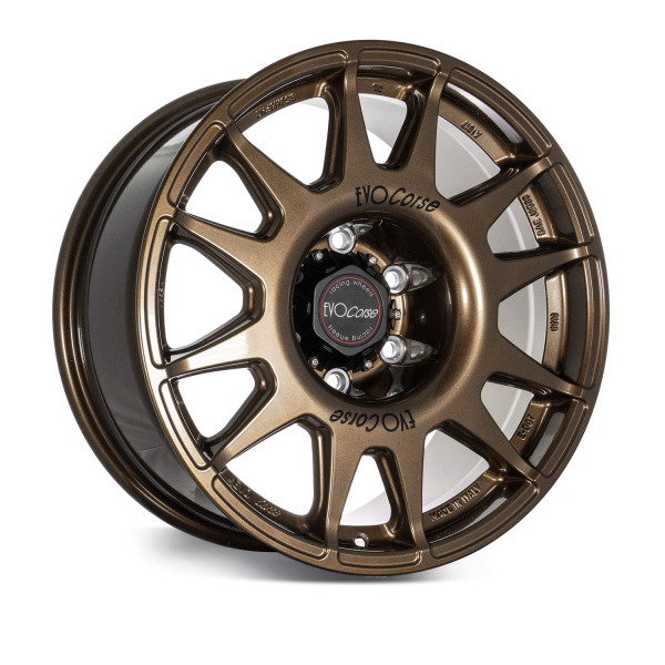 JANTE ALUMINIUM RENFORCE RAID EVO CORSE DAKAR ZERO 8.5x18&quot; ET 47 BRONZE BRILLANT POUR TOYOTA GDJ250 2024+