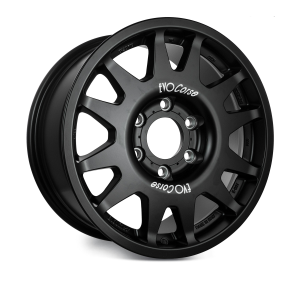 JANTE ALUMINIUM RENFORCE RAID EVO CORSE DAKAR ZERO 8x17&quot; ET 40 NOIRE POUR TOYOTA GDJ250 2024+