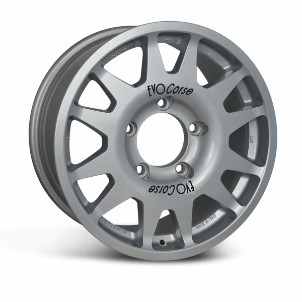 JANTE ALUMINIUM RENFORCE RAID EVO CORSE DAKAR ZERO 8x17&quot; ET 30 SILVER POUR ISUZU DMAX 2012-2020