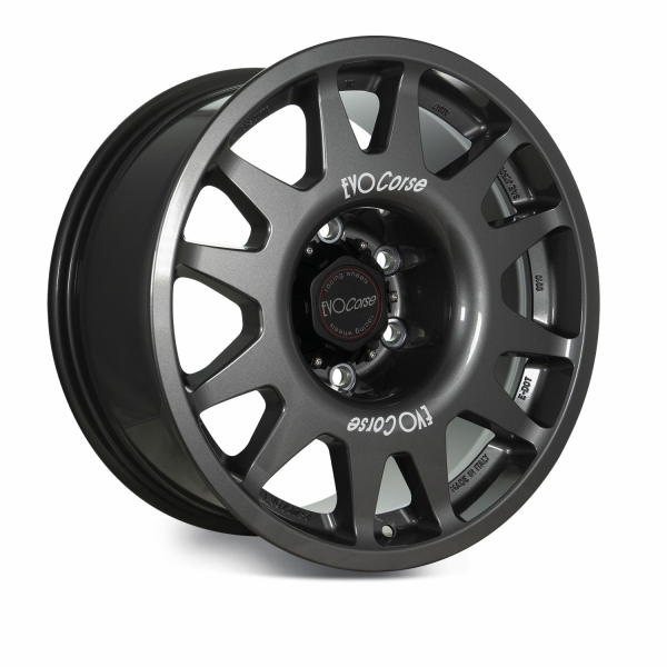 JANTE ALUMINIUM RENFORCE RAID EVO CORSE DAKAR ZERO 8x17&quot; ET 30 ANTHRACITE POUR ISUZU DMAX 2012-2020