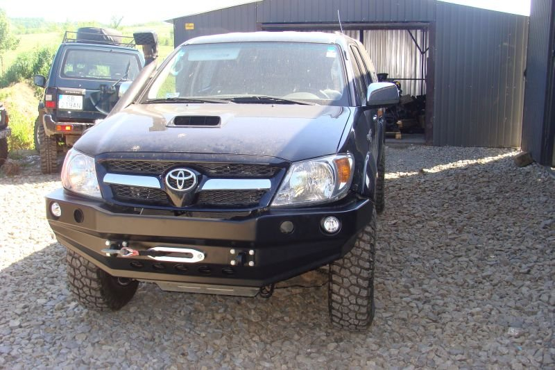 PARE CHOC AVANT DE REMPLACEMENT F4X4 POUR TOYOTA HILUX VIGO DE 2008 A 2010